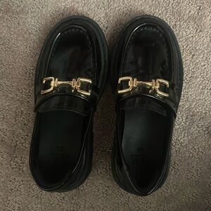 Zara girls loafers